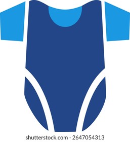 Baby clothing icon for the basic needs, birth preparation, and children's products industries, as well as relevant in the context of health and baby care.