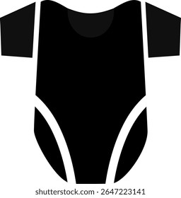 Baby clothing icon for the basic needs, birth preparation, and children's products industries, as well as relevant in the context of health and baby care.