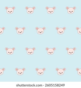 Baby Clothing Textile Seamless Swatch Background. Hand Drawn Doodle Funny Cute Infant Fabric Pattern. Cute Kawaii Whimsical Wrapping, Wallpaper Nursery Design. Vintage Elegant Retro Style. Nappy Cover