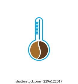 Design-Vektor für das Logo des Babykaffees