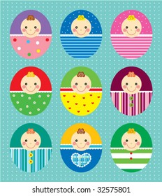 baby collection arrival card