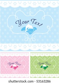 baby colored design