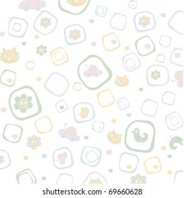  baby colorful seamless patterns
