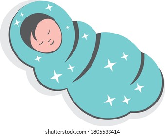 Baby comforter for good sleep in winter