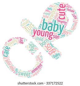 Baby Concept Word Cloud