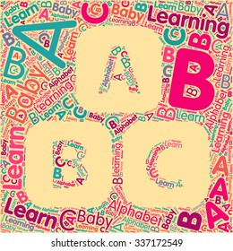 Baby Concept Word Cloud