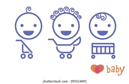 baby in a cot and pram