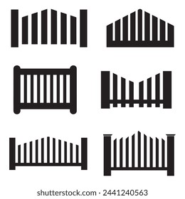 Baby cot vector illustration on white background. Vector black set icon crib bed. Isolated black set icon