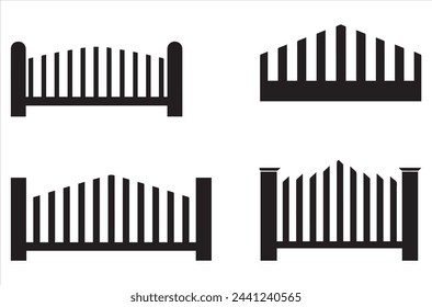 Baby cot vector illustration on white background. Vector black set icon crib bed. Isolated black set icon