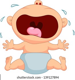 Crying Baby Funny Images Stock Photos Vectors Shutterstock