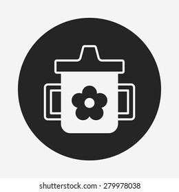 baby cup icon
