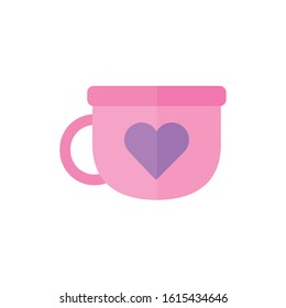 baby cup isolated icon desing, vector illustration