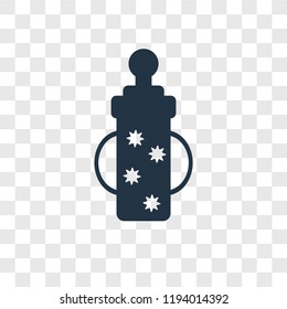 Baby Cup vector icon isolated on transparent background, Baby Cup transparency logo concept