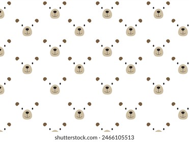 baby cute bear design vector graphic tee and print wallpaper sticker paper etc..