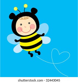 baby cute bee