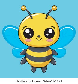 baby cute bumblebee Design Illustration