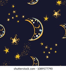 Featured image of post The Best 16 Moon And Stars Background Drawing