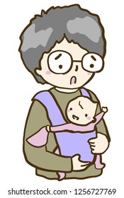 baby  dad hug childcare