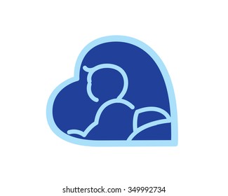 Baby Daycare and Maternity Symbol