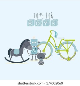 baby design over blue background vector illustration