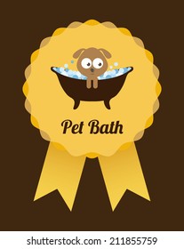 baby design over brown background vector illustration