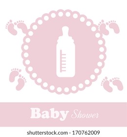 baby design over  white background vector illustration