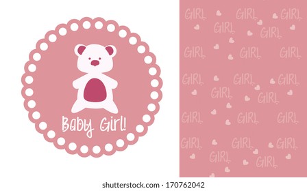 baby design over white  background vector illustration