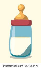 Baby design over white background, vector illustration