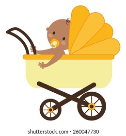 Baby design over white background, vector illustration.
