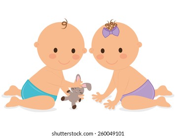 Baby design over white background, vector illustration.