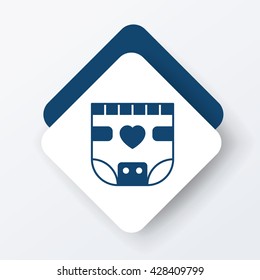 baby diaper icon
