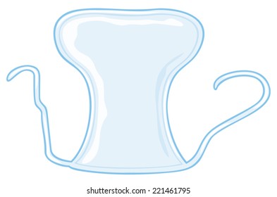 baby diapers vector illustration
