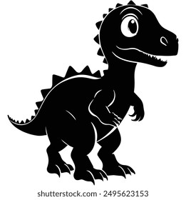 Baby dinosaur eps, Dinosaur clipart, Outline hand drawing, Jurrasic Dinosaur Digital Download	
