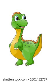 baby dinosaurs cute cartoon outline drawing to color