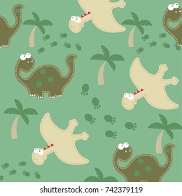 Baby Dinosour Pattern