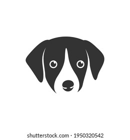 Baby dog logo design vector illustration, Creative Dog logo design concept template, symbols icons