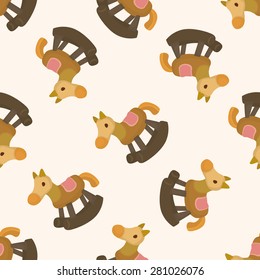 baby doll , cartoon seamless pattern background