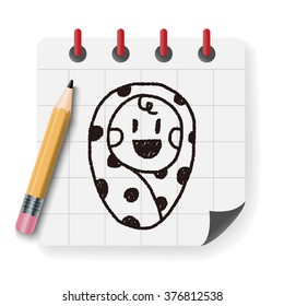 baby doodle drawing