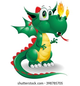 Baby Dragon Cute Cartoon 