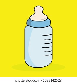 baby drinking bottles, bottle animation