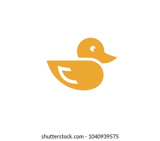 Duck Icon Logo Vector Design Stock Vector (Royalty Free) 1536827318