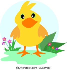 Baby Duck Vector Stock Vector (Royalty Free) 32669884 | Shutterstock