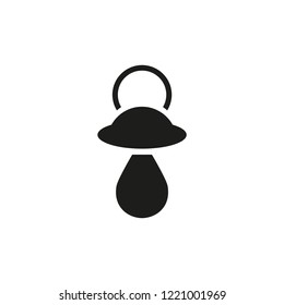 baby dummy vector icon