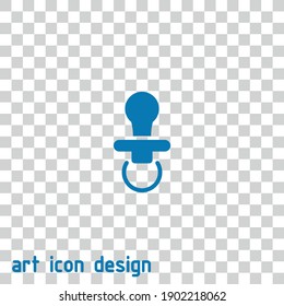 icono de vector de maniquí de bebé en un fondo abstracto