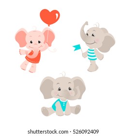 Baby elephant design set