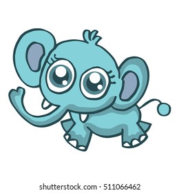 Baby elephant funny cartoon collection