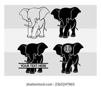 Baby Elephant Svg, Bundle, Baby Elephant Baby, Elephant Silhouette, Cute Elephant Svg, Animal Svg, Animal Silhouette, Clipart, Baby Shower, Vcetor, Outline, Eps svg