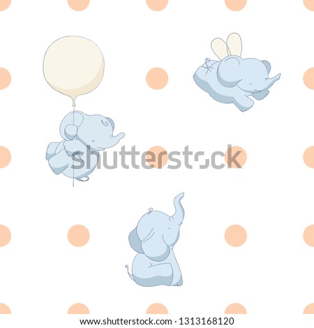 Similar – Image, Stock Photo be small Baby elefant