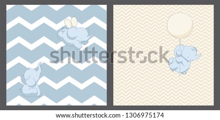 Image, Stock Photo be small Baby elefant