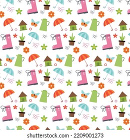 Baby Fabric Repeat Pattern Design